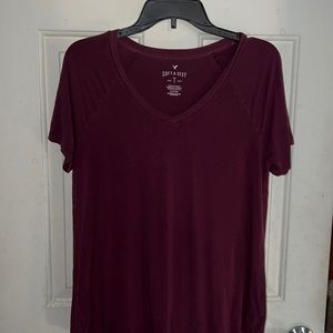 3 American Eagle V-neck T-shirts